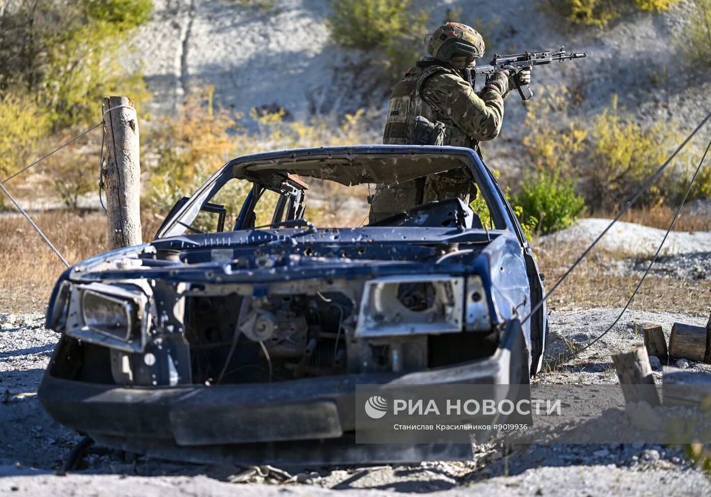 Боевое слаживание штурмовых подразделений группировки войск "Центр" в зоне СВО
