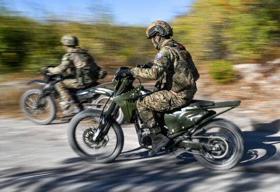 Боевое слаживание штурмовых подразделений группировки войск "Центр" в зоне СВО