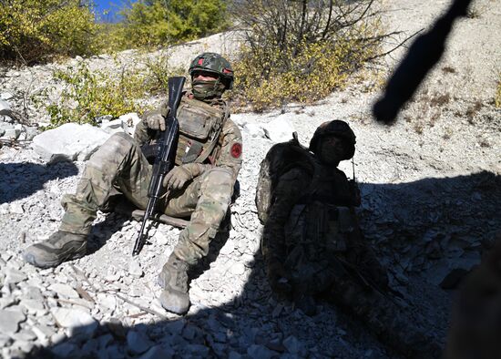 Боевое слаживание штурмовых подразделений группировки войск "Центр" в зоне СВО