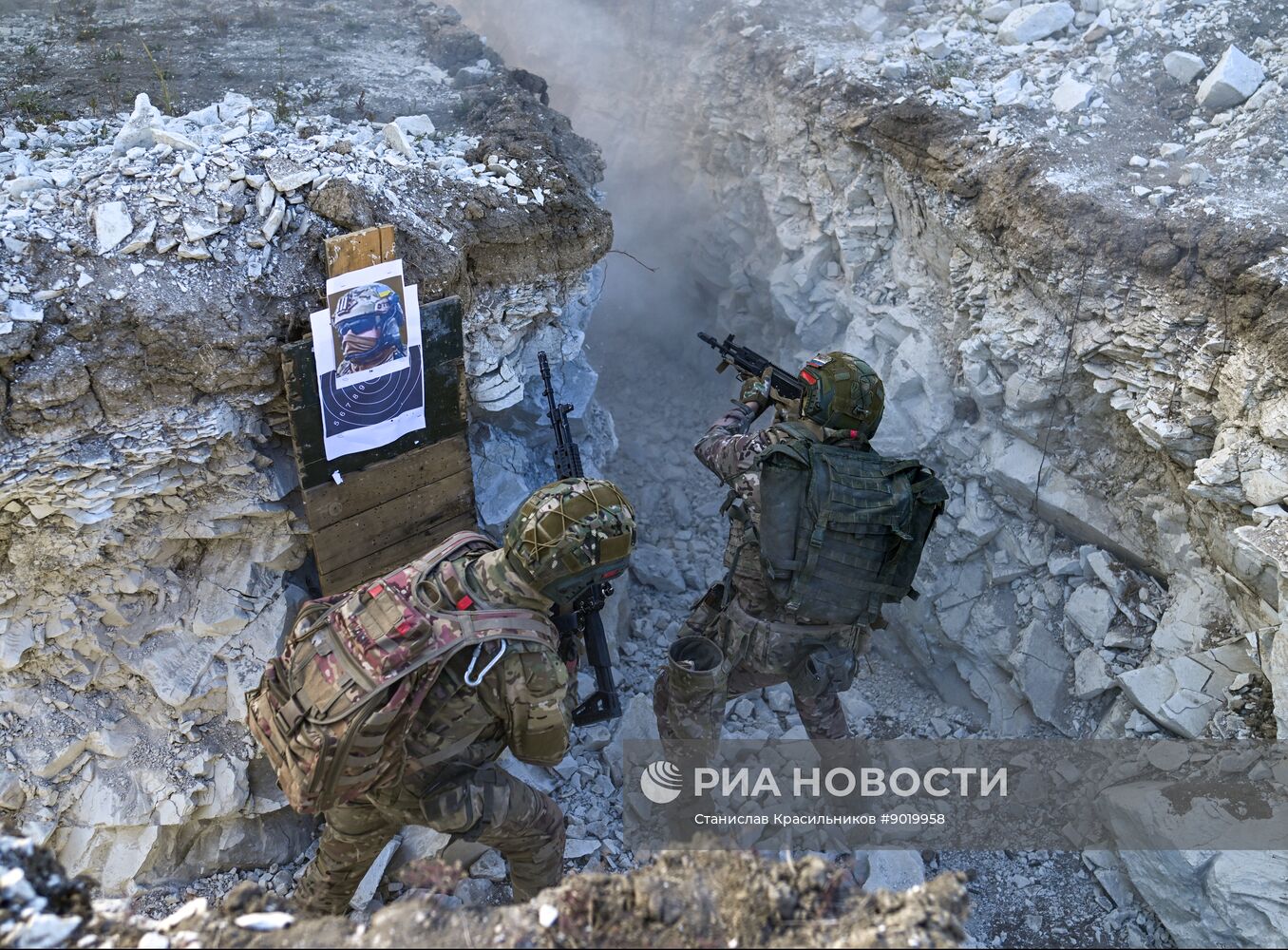 Боевое слаживание штурмовых подразделений группировки войск "Центр" в зоне СВО