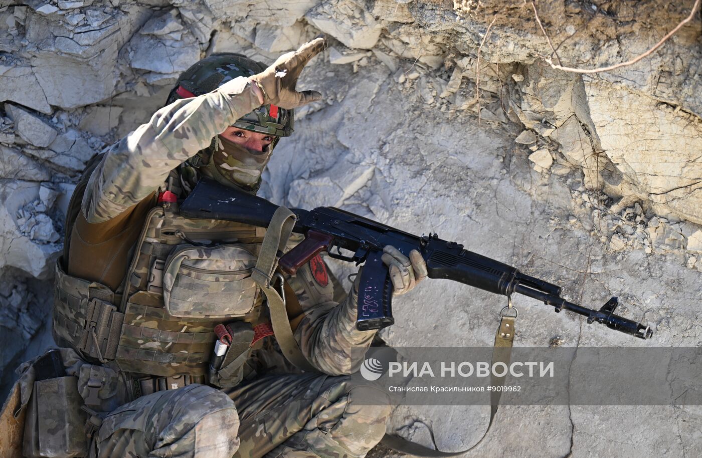 Боевое слаживание штурмовых подразделений группировки войск "Центр" в зоне СВО
