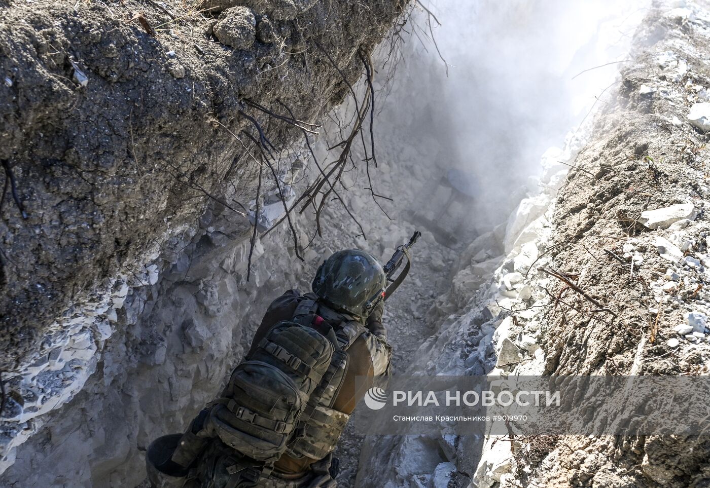 Боевое слаживание штурмовых подразделений группировки войск "Центр" в зоне СВО