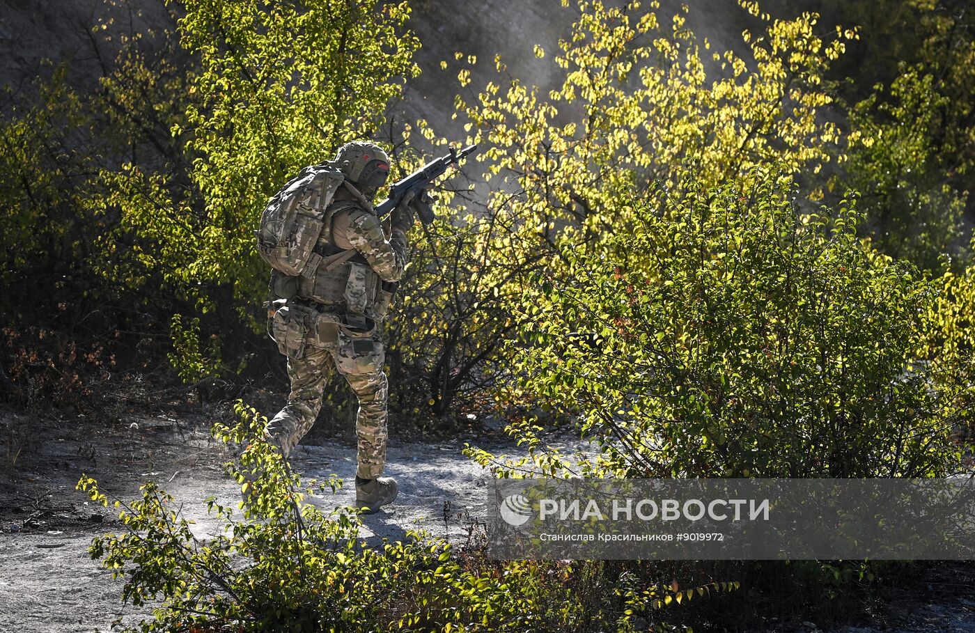 Боевое слаживание штурмовых подразделений группировки войск "Центр" в зоне СВО