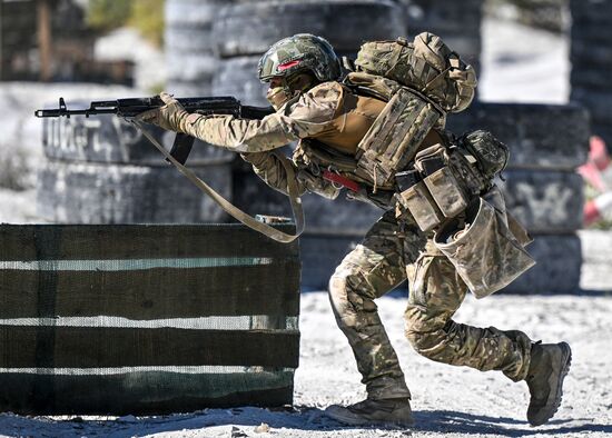 Боевое слаживание штурмовых подразделений группировки войск "Центр" в зоне СВО