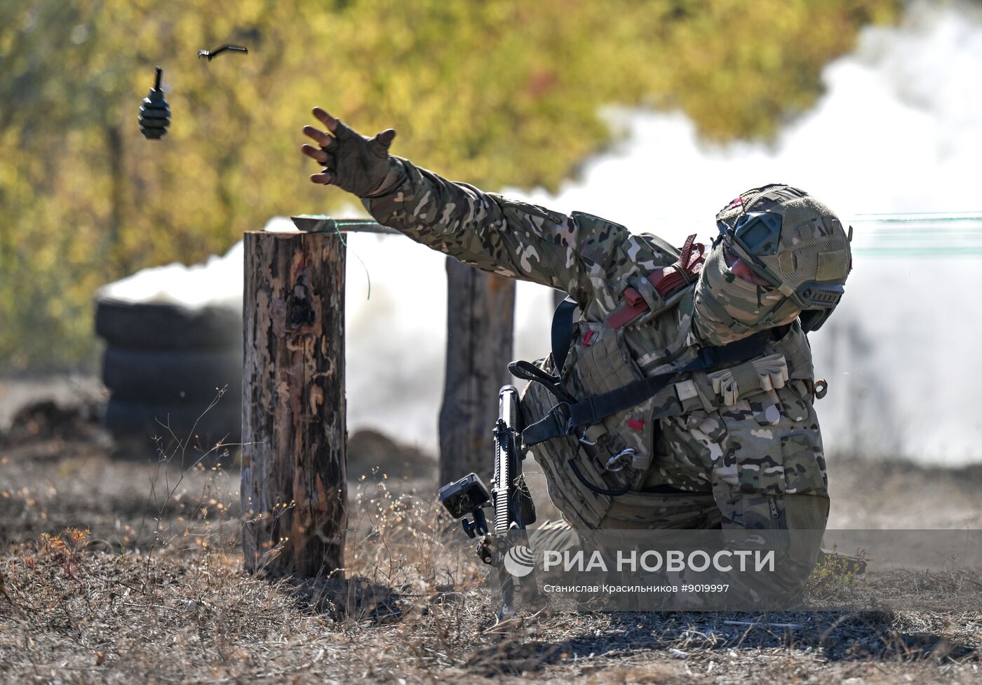 Боевое слаживание штурмовых подразделений группировки войск "Центр" в зоне СВО