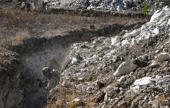 Боевое слаживание штурмовых подразделений группировки войск "Центр" в зоне СВО