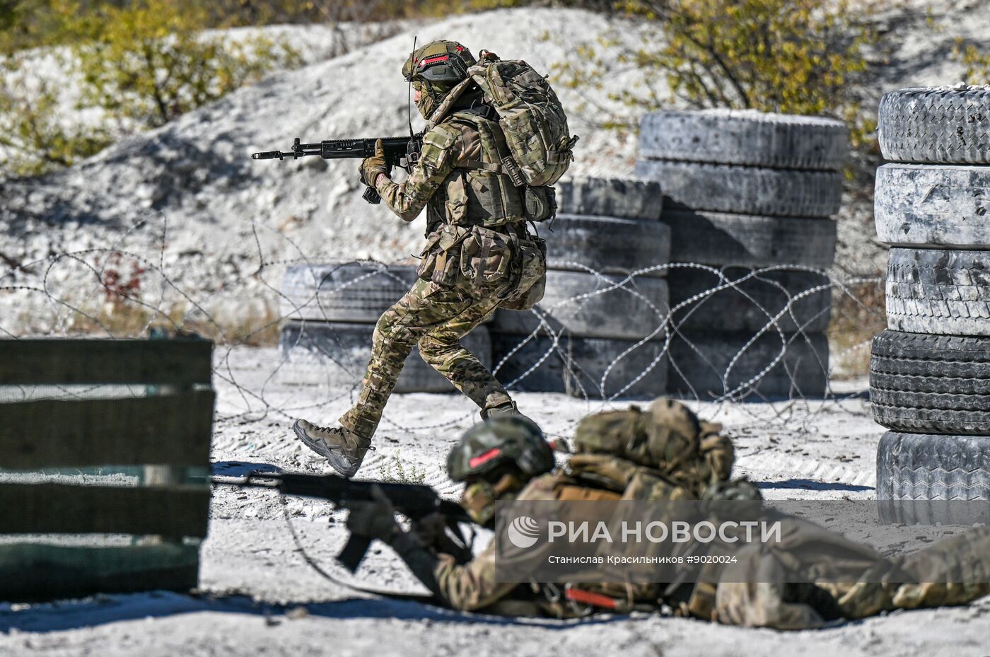 Боевое слаживание штурмовых подразделений группировки войск "Центр" в зоне СВО