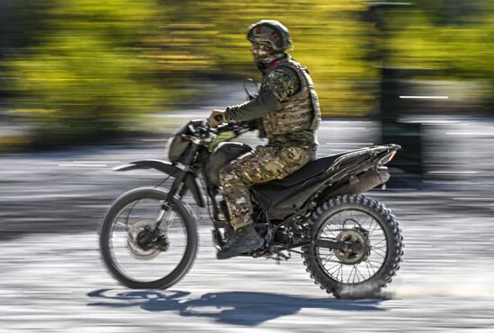 Боевое слаживание штурмовых подразделений группировки войск "Центр" в зоне СВО