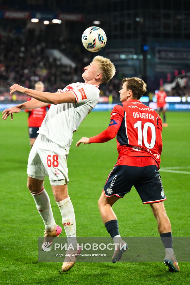 Футбол. РПЛ. ЦСКА (Москва) – "Спартак" (Москва)