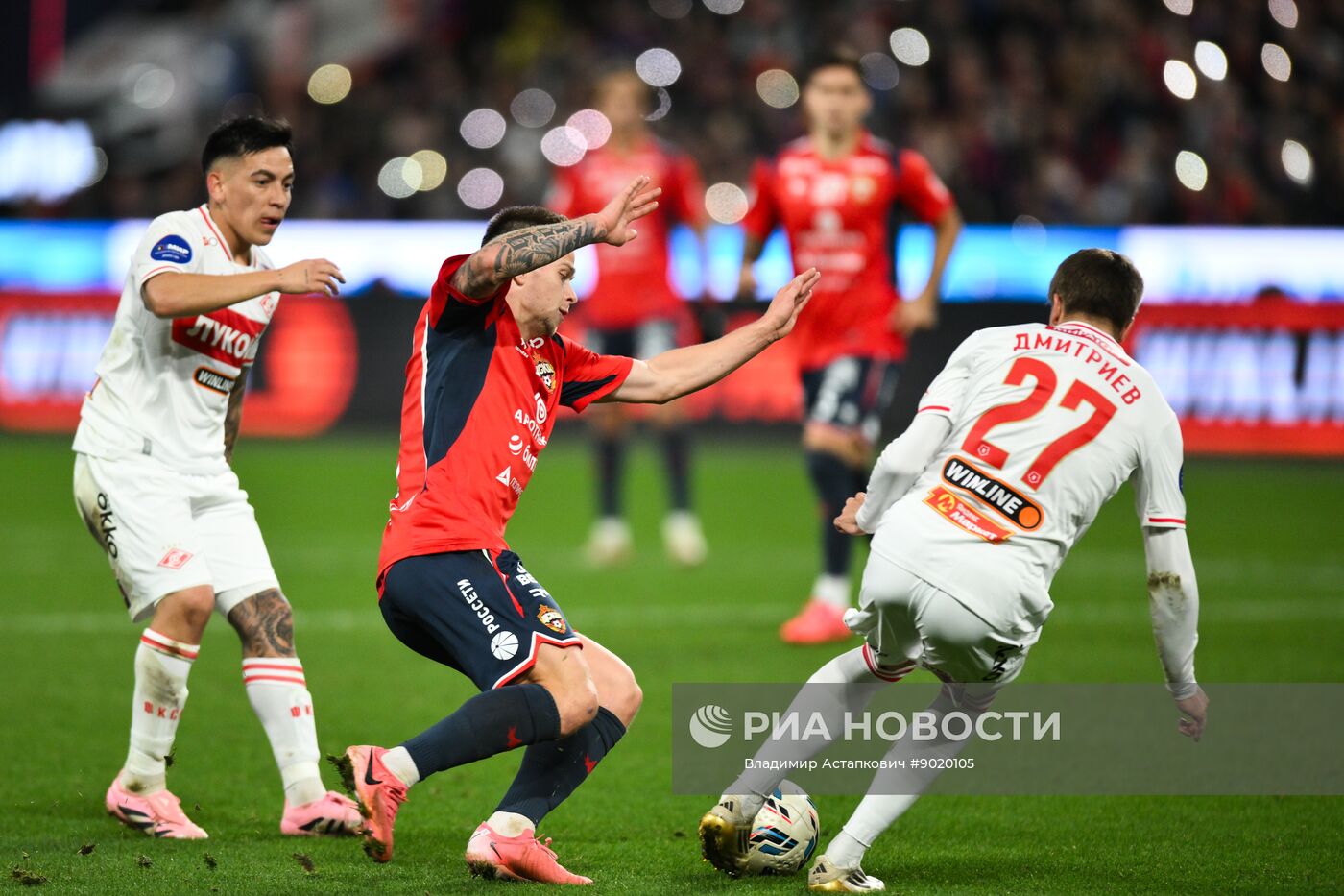 Футбол. РПЛ. ЦСКА (Москва) – "Спартак" (Москва)