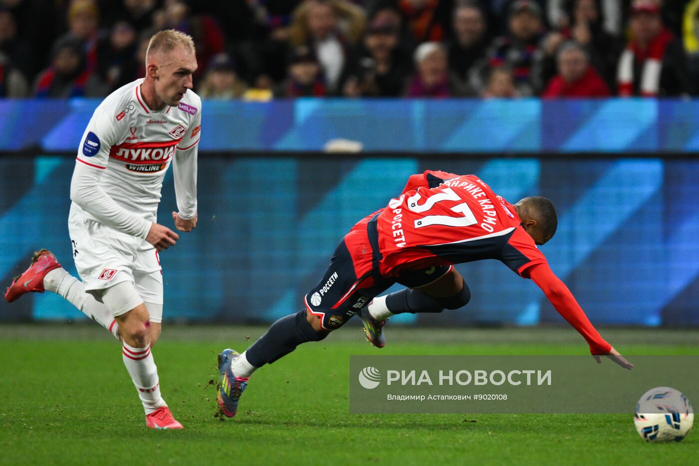 Футбол. РПЛ. ЦСКА (Москва) – "Спартак" (Москва)