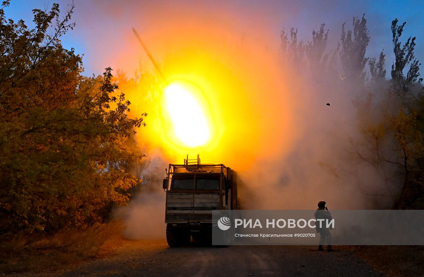 Боевая работа системы дистанционного минирования "Земледелие" группировки войск "Центр"