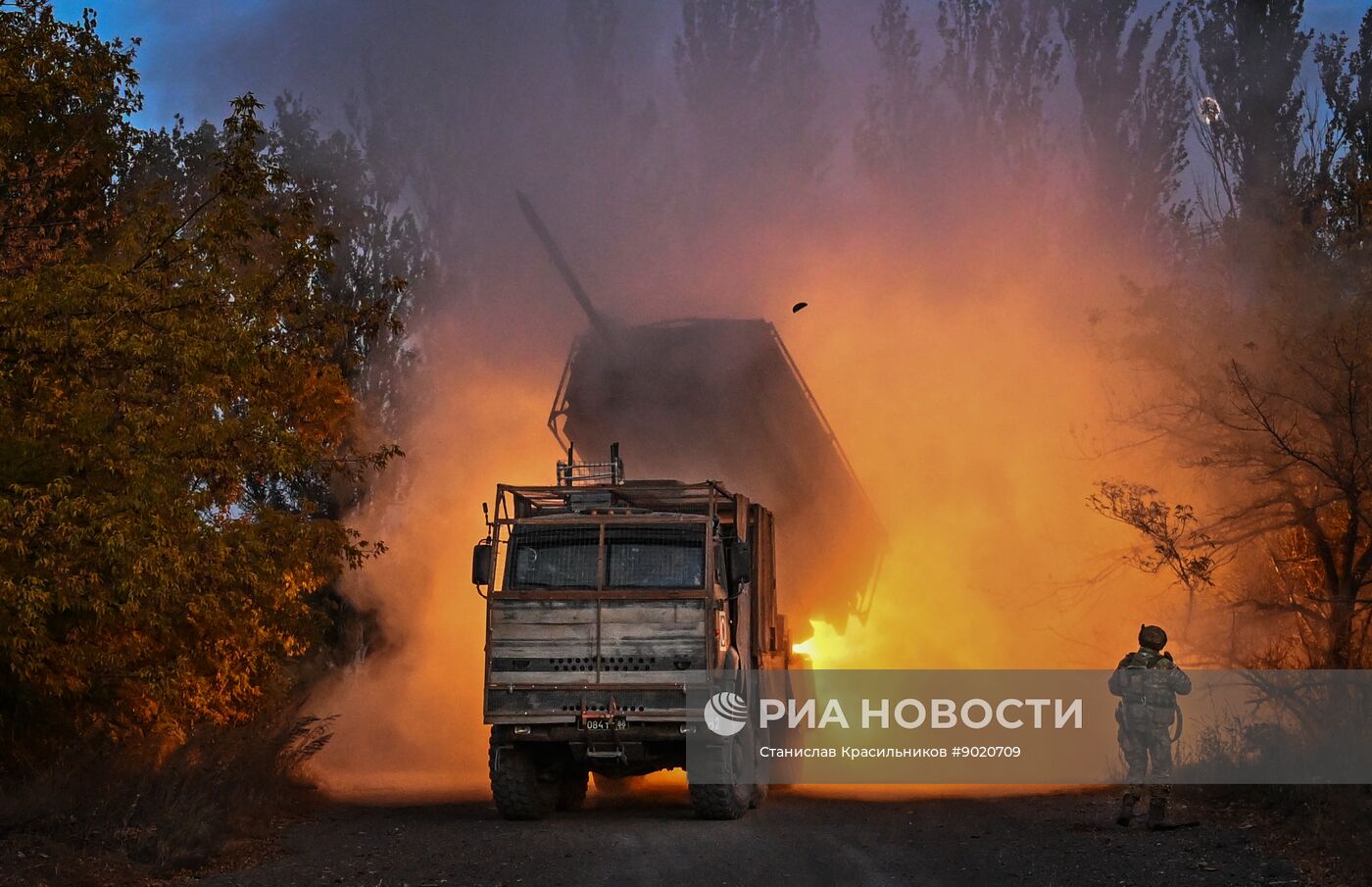 Боевая работа системы дистанционного минирования "Земледелие" группировки войск "Центр"