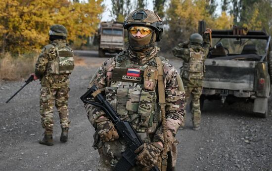 Боевая работа системы дистанционного минирования "Земледелие" группировки войск "Центр"