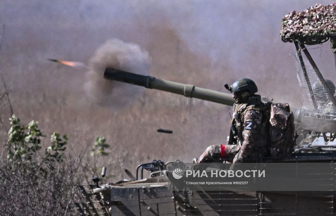 Боевое слаживание военнослужащих группировки войск "Центр"