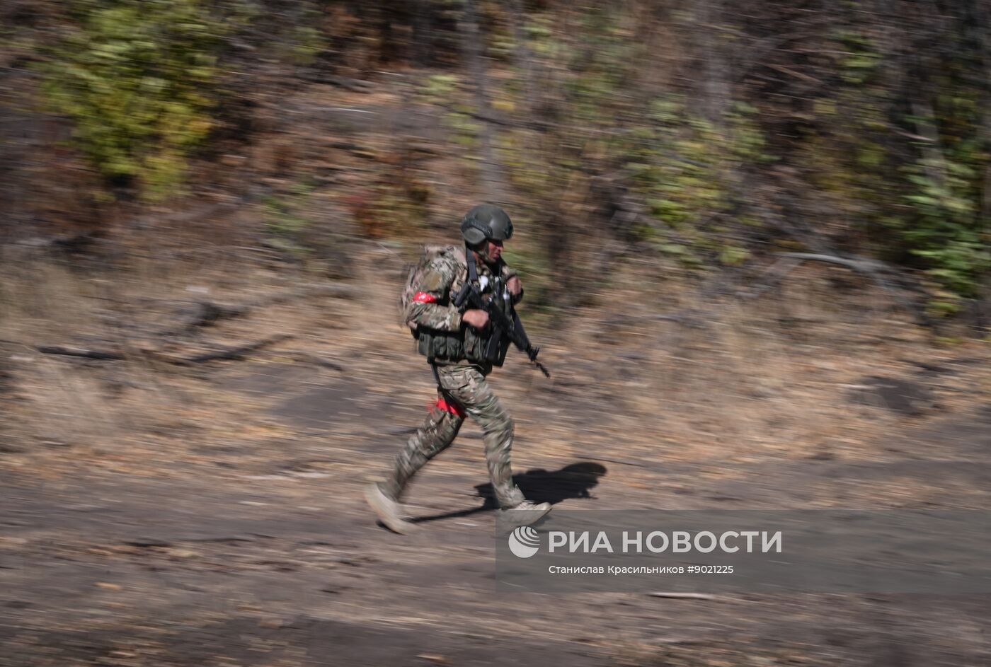 Боевое слаживание военнослужащих группировки войск "Центр"