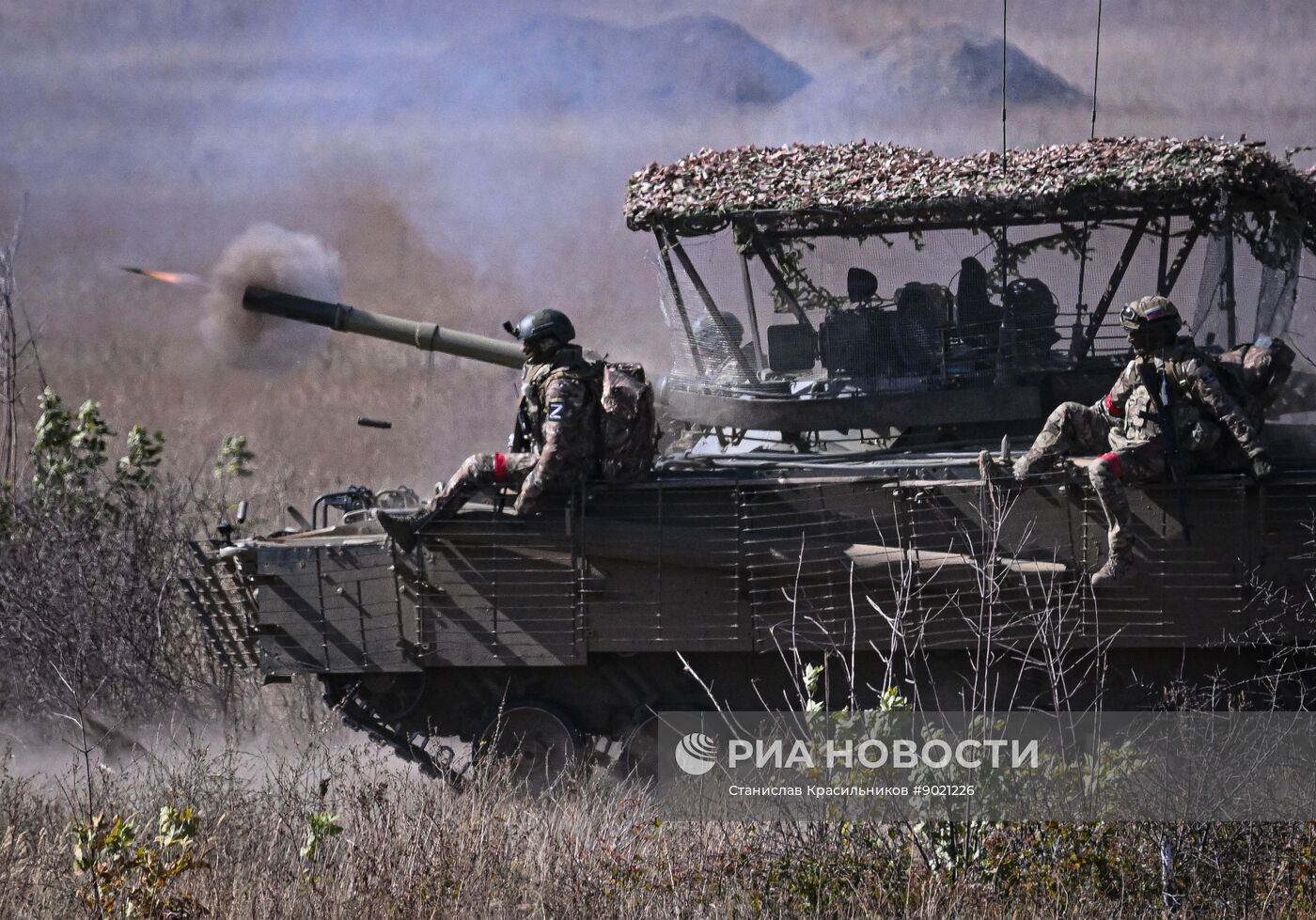 Боевое слаживание военнослужащих группировки войск "Центр"