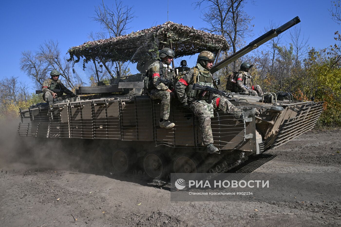 Боевое слаживание военнослужащих группировки войск "Центр"
