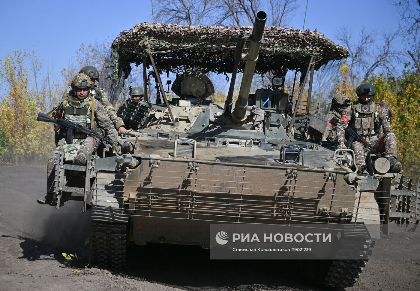 Боевое слаживание военнослужащих группировки войск "Центр"