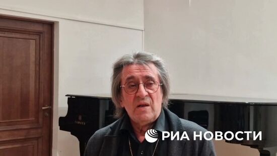 Юрий Башмет о поздравлении Путина с юбилеем оркестра "Новая Россия" 