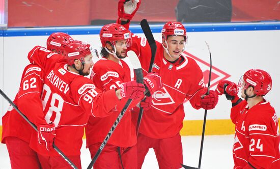 Хоккей. КХЛ. "Спартак" (Москва) - "Драконы" (Шанхай)