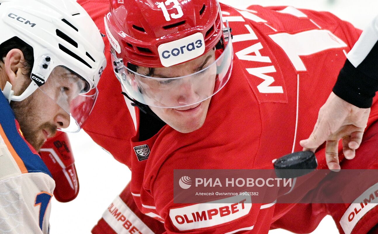 Хоккей. КХЛ. "Спартак" (Москва) - "Драконы" (Шанхай)