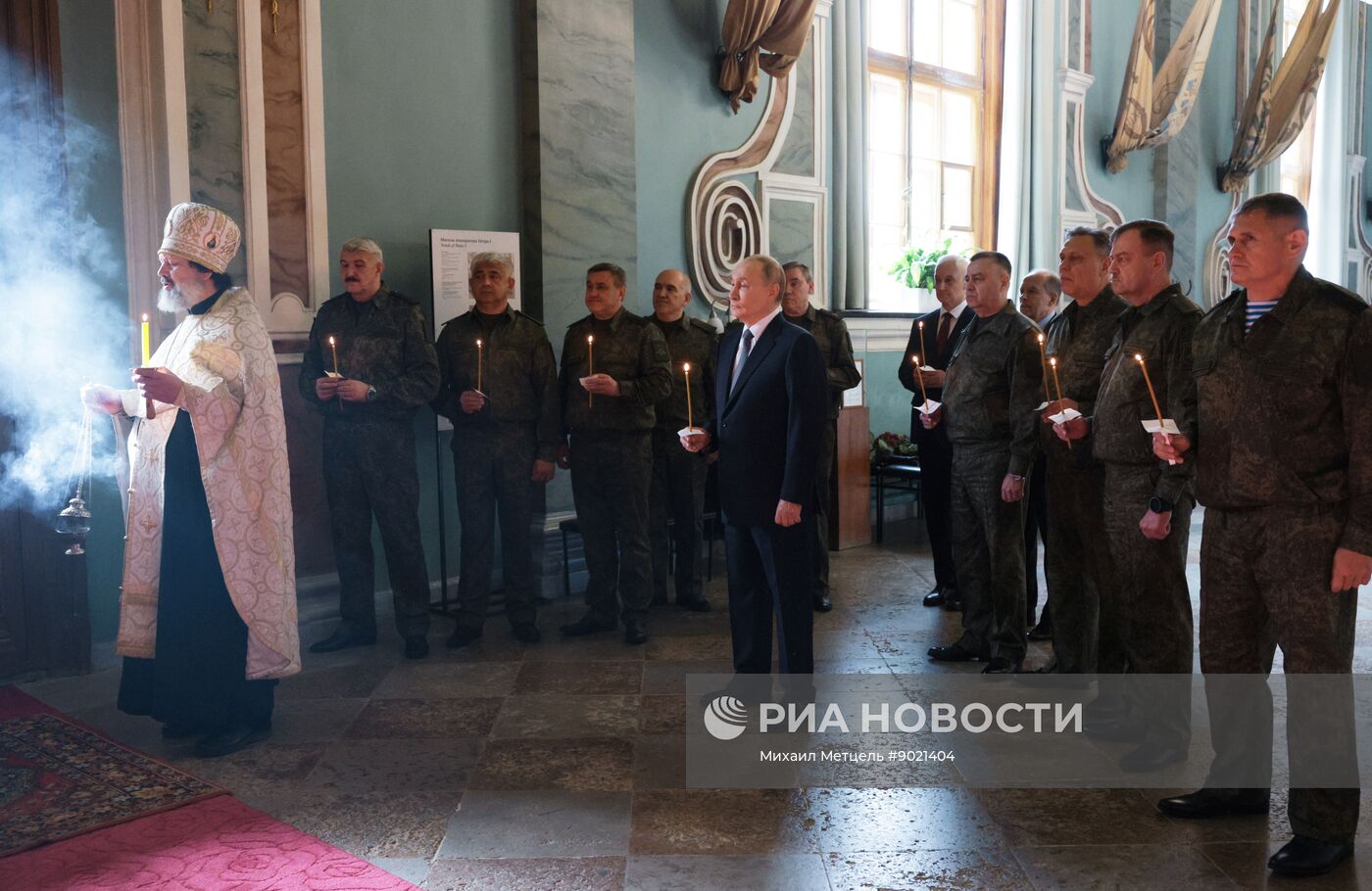 Рабочая поездка президента Владимира Путина в Санкт-Петербург