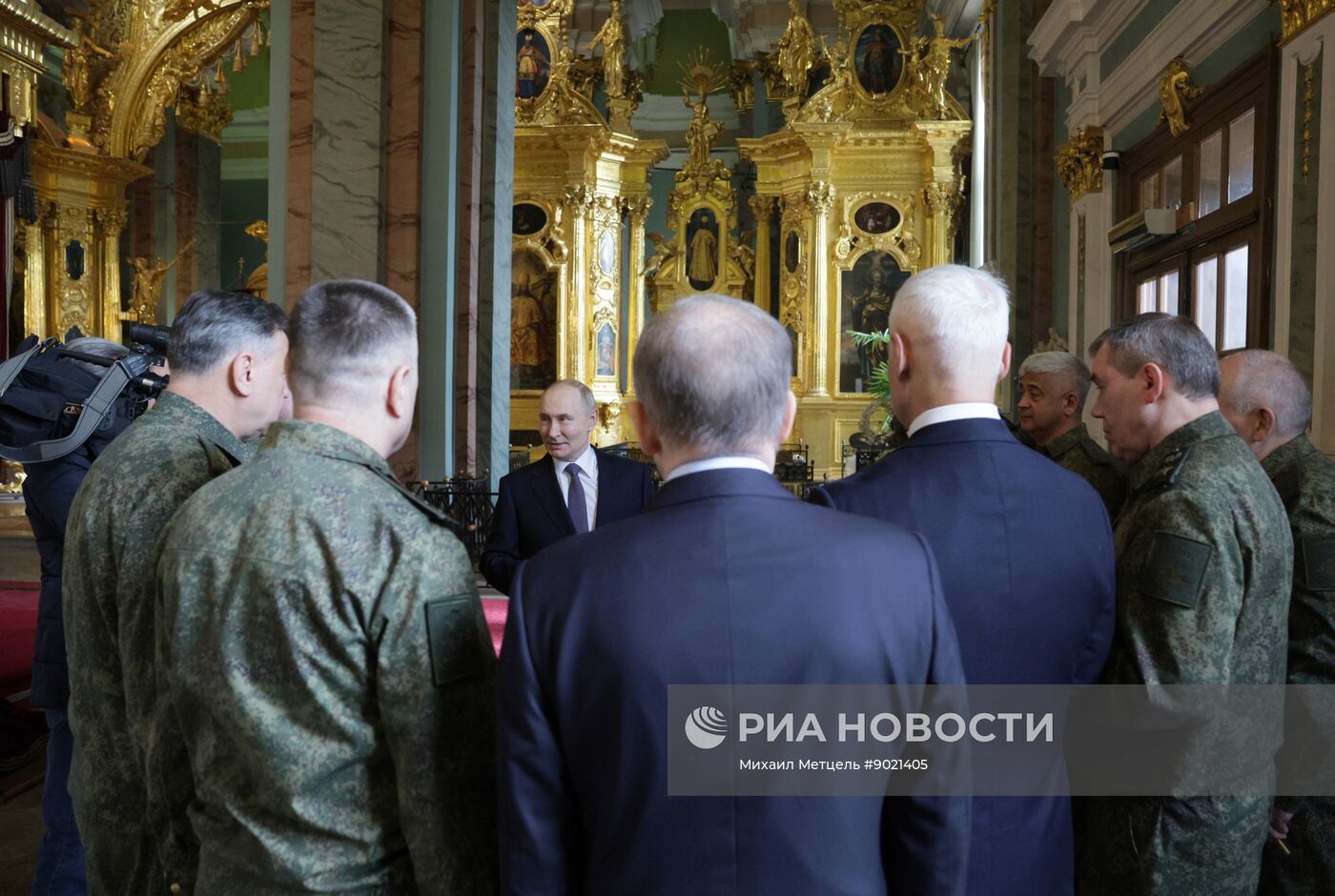 Рабочая поездка президента Владимира Путина в Санкт-Петербург
