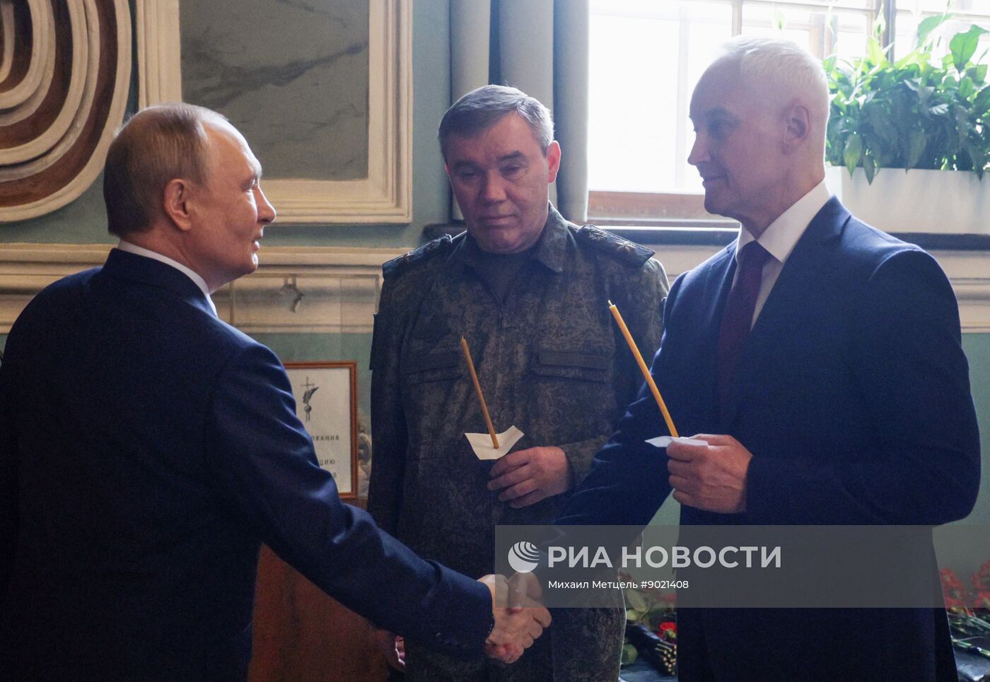 Рабочая поездка президента Владимира Путина в Санкт-Петербург