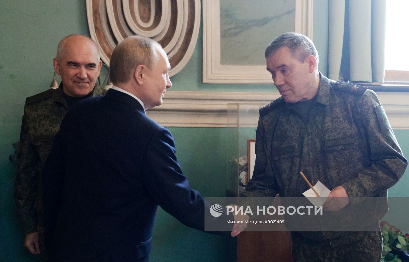 Рабочая поездка президента Владимира Путина в Санкт-Петербург