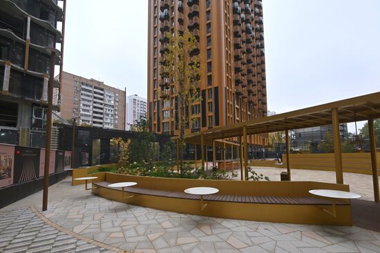 Строительство жилого комплекса "Союз" в Москве