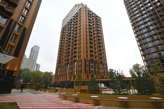 Строительство жилого комплекса "Союз" в Москве