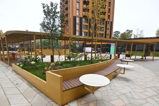 Строительство жилого комплекса "Союз" в Москве