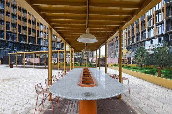 Строительство жилого комплекса "Союз" в Москве