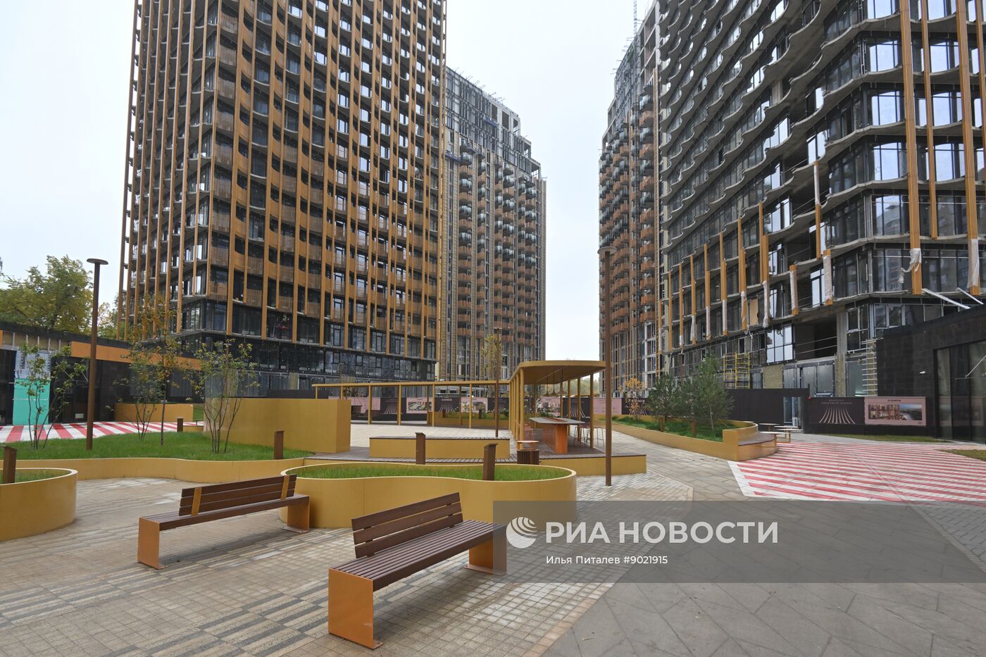 Строительство жилого комплекса "Союз" в Москве