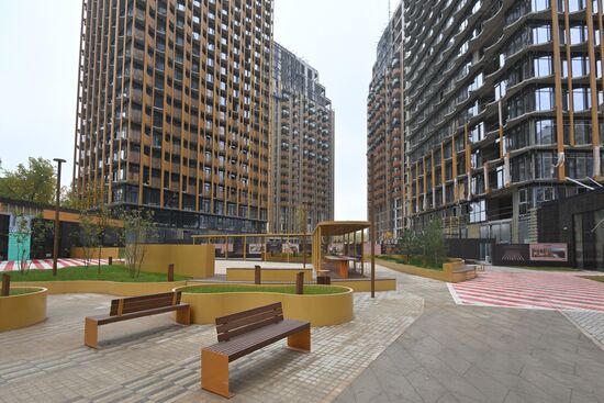 Строительство жилого комплекса "Союз" в Москве