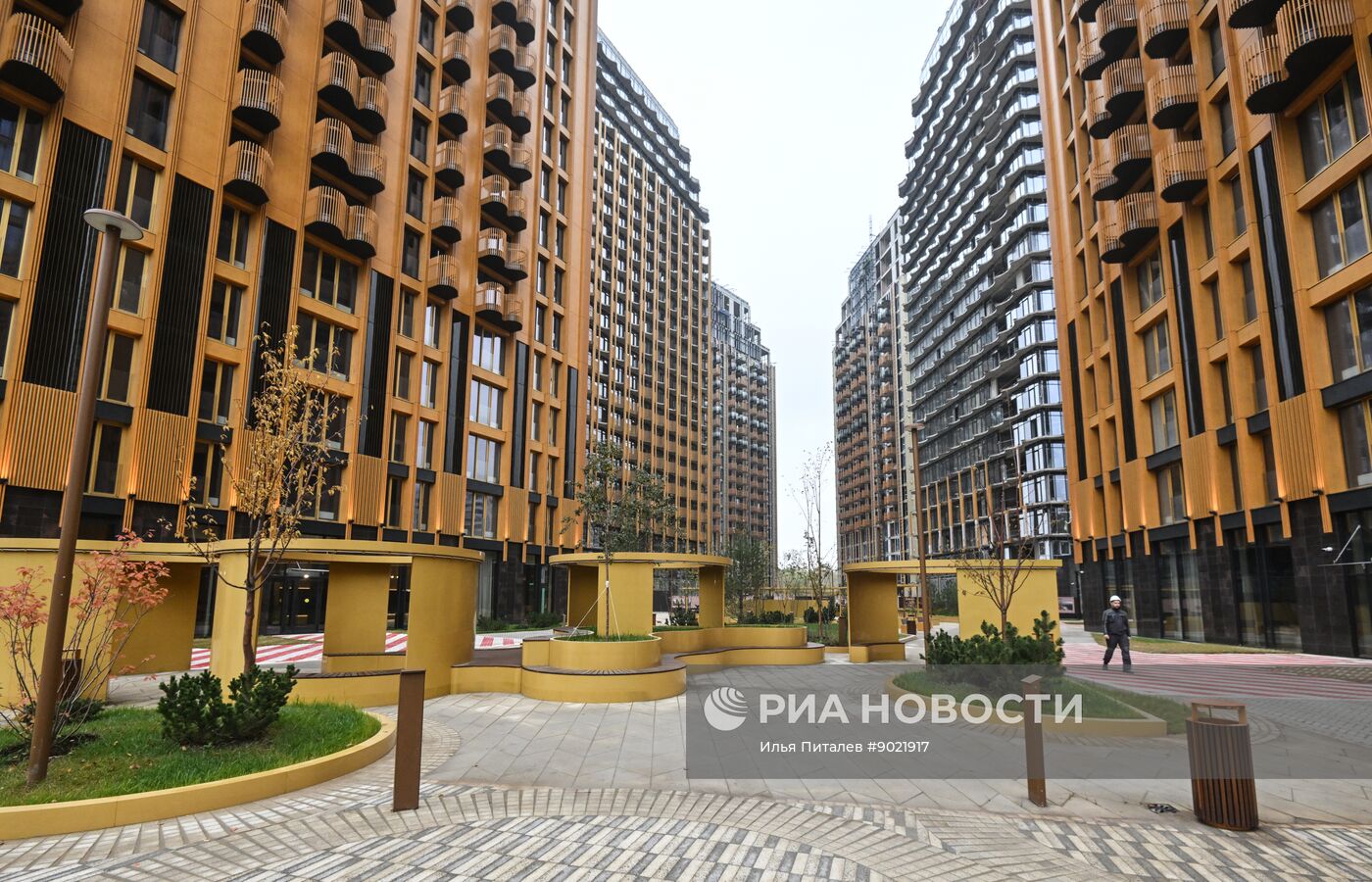 Строительство жилого комплекса "Союз" в Москве