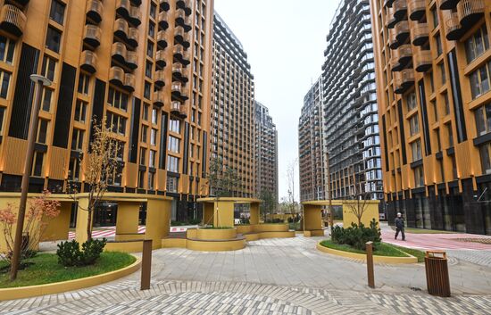 Строительство жилого комплекса "Союз" в Москве