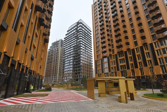 Строительство жилого комплекса "Союз" в Москве