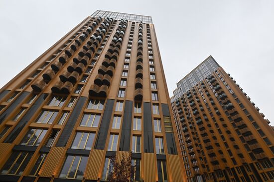 Строительство жилого комплекса "Союз" в Москве