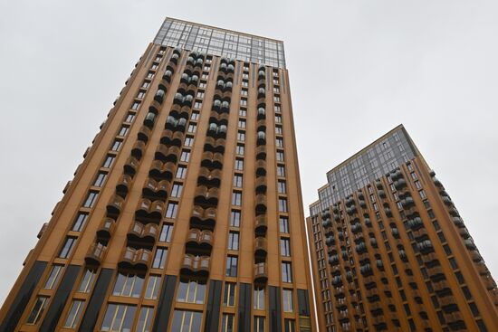 Строительство жилого комплекса "Союз" в Москве