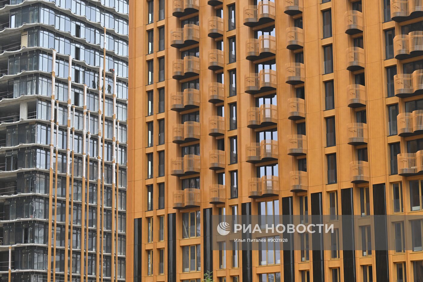 Строительство жилого комплекса "Союз" в Москве