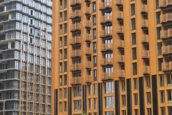 Строительство жилого комплекса "Союз" в Москве