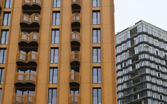 Строительство жилого комплекса "Союз" в Москве