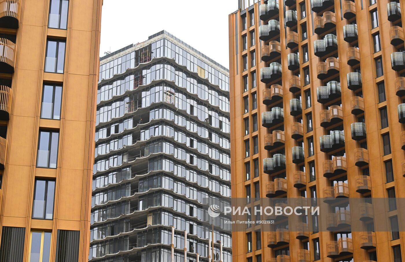 Строительство жилого комплекса "Союз" в Москве