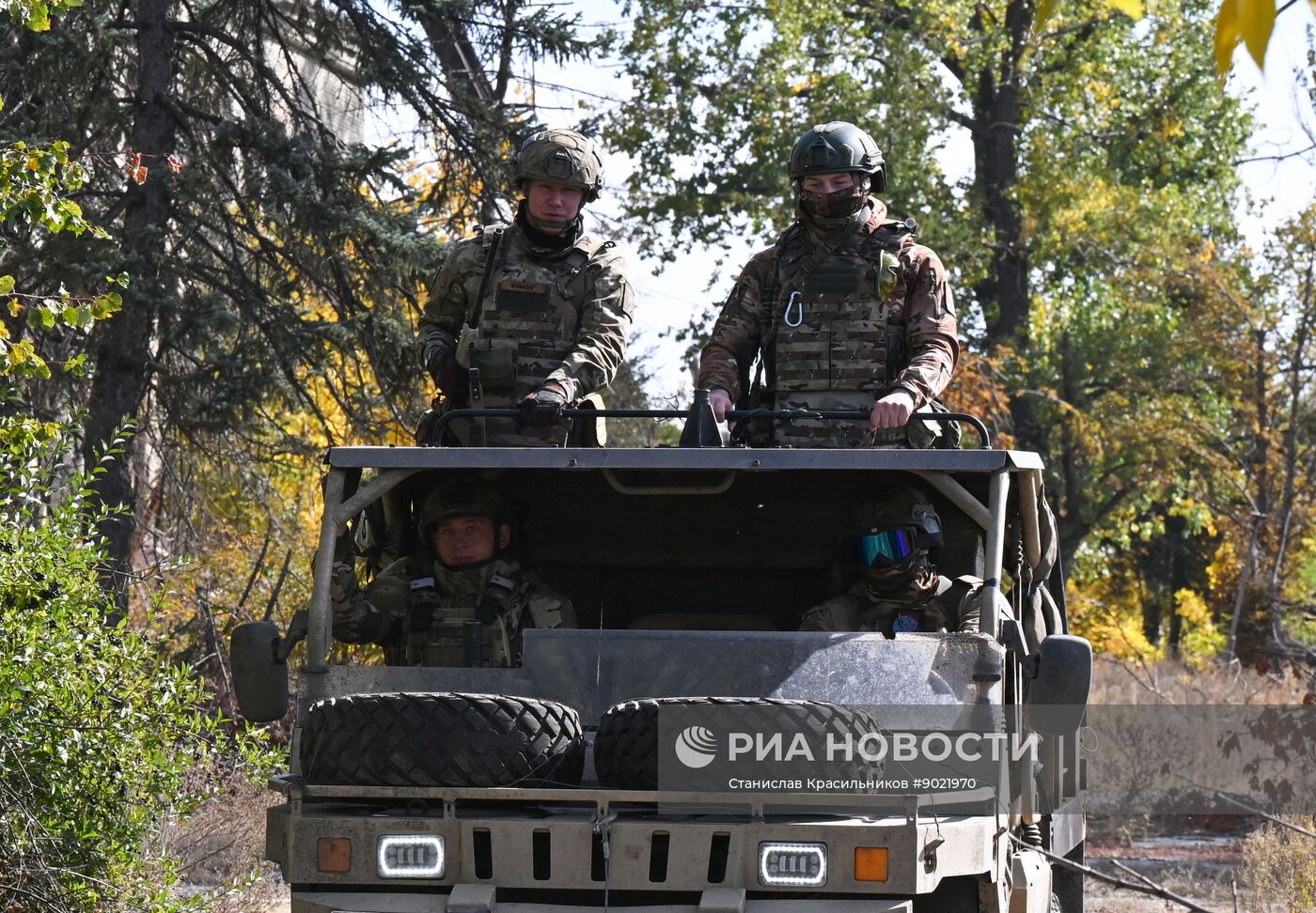 Боевая работа связистов группировки войск "Центр"