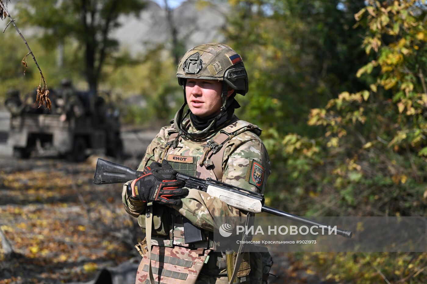 Боевая работа связистов группировки войск "Центр"