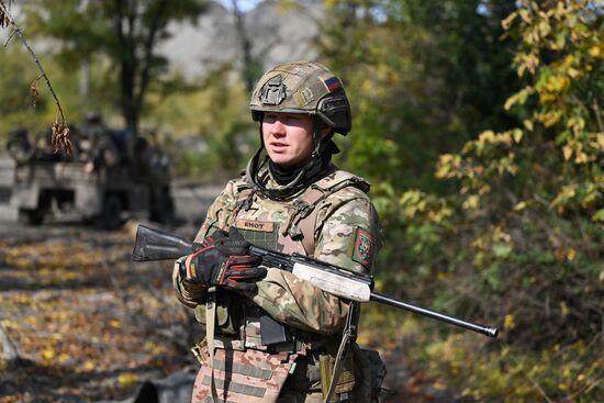 Боевая работа связистов группировки войск "Центр"