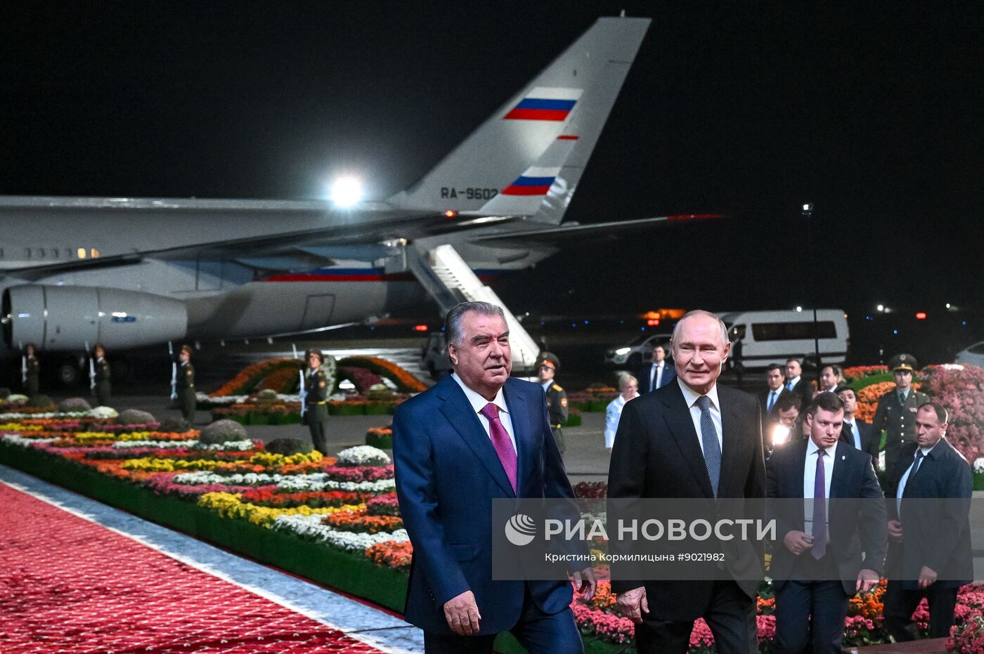 Государственный визит президента Владимира Путина в Таджикистан