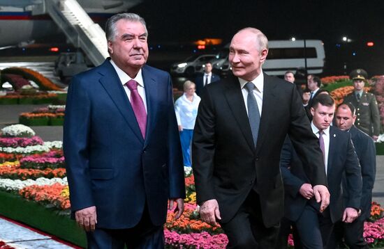 Государственный визит президента Владимира Путина в Таджикистан 